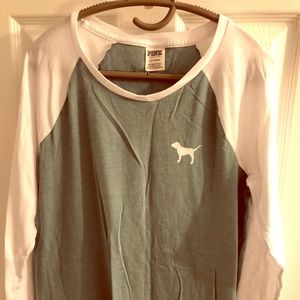 Victoria’s Secret PINK baseball tee shirt